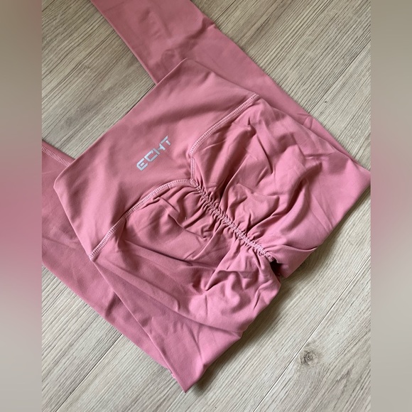 ECHT Dusty Pink Force Scrunch Leggings S Like New - Picture 5 of 5